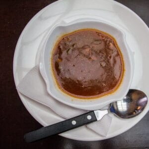 Sopa a la carbonada - Goulashsoep